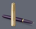 Pióro wieczne Parker 51 Deluxe Plum GT | Stalówka F/18k - 2123516