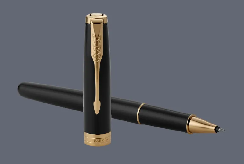 Pióro kulkowe Parker Sonnet Core Czarny Lakier GT | Standardowa Sekcja - 1931496
