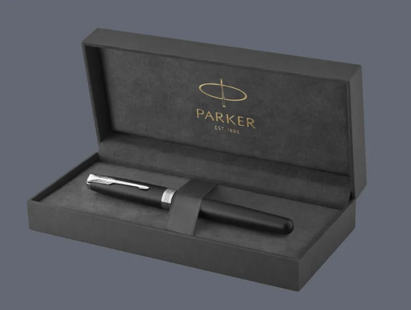 Pióro wieczne Parker Sonnet Core Czarny Mat CT | Stalówka F - 1931521 + BOX Premium