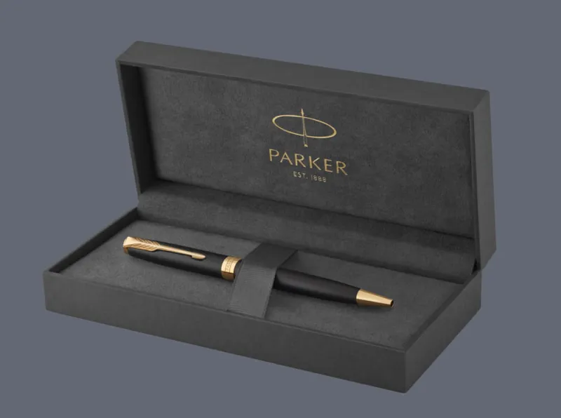 Długopis Parker Sonnet Core Czarny Mat GT - 1931519 + BOX Premium