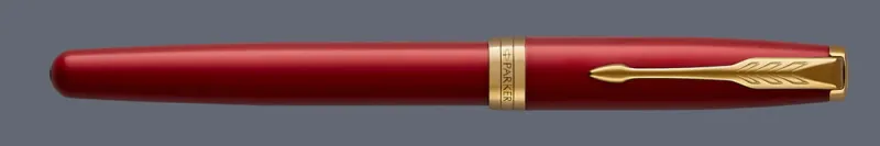 Pióro wieczne Parker Sonnet Core Czerwony Satynowy Lakier GT | Stalówka M - 1931474