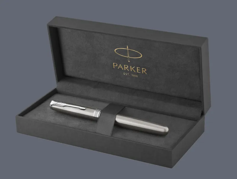 Pióro kulkowe Parker Sonnet Core Satynowa Stal CT | Standardowa Sekcja - 1931511 + BOX Premium