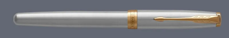 Pióro wieczne Parker Sonnet Core Satynowa Stal GT | Stalówka M - 1931505