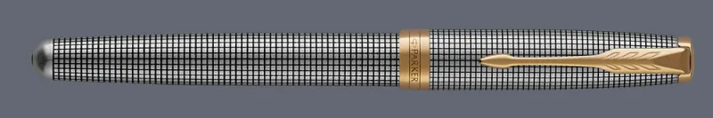 Pióro wieczne Parker Sonnet Premium Chiselled Silver GT