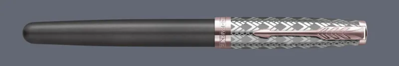 Pióro wieczne Parker Sonnet Premium Metal & Grey PGT | Stalówka F/18k - 2119788