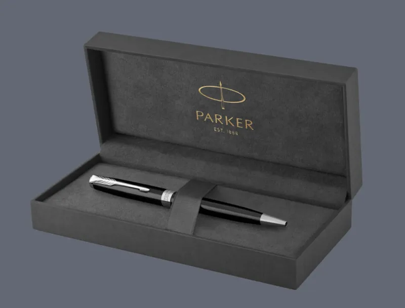 Długopis Parker Sonnet Core Czarny Lakier CT - 1931502 + BOX Premium