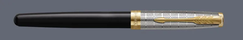 Pióro wieczne Parker Sonnet Premium Metal & Black GT
