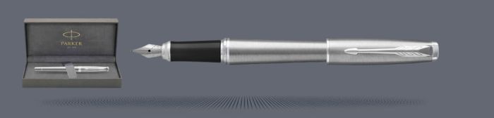 Zestaw Pióro wieczne Parker Urban Core Stalowy CT + Premium Box