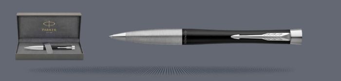 Zestaw Długopis Parker Urban Twist Muted Black CT + Premium Box - 2143639