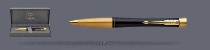 Zestaw Długopis Parker Urban Twist Muted Black GT + Premium Box - 2143640