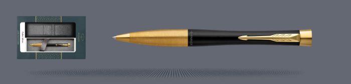 Zestaw Długopis Parker Urban Twist Muted Black GT + Etui Kolor - 2143640