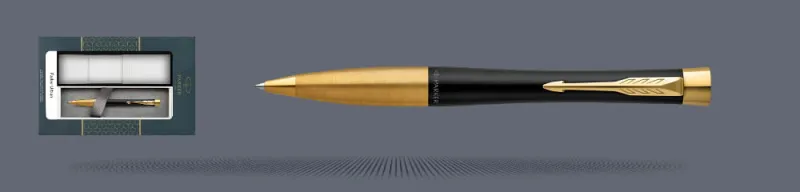 Zestaw Długopis Parker Urban Twist Muted Black GT + Etui Kolor - 2143640