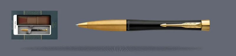 Zestaw Długopis Parker Urban Twist Muted Black GT + Etui Kolor - 2143640