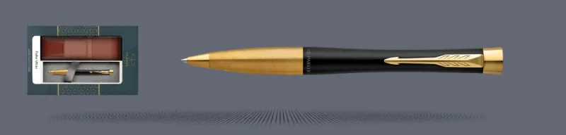 Zestaw Długopis Parker Urban Twist Muted Black GT + Etui Kolor - 2143640