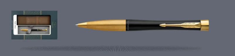 Zestaw Długopis Parker Urban Twist Muted Black GT + Etui Kolor - 2143640