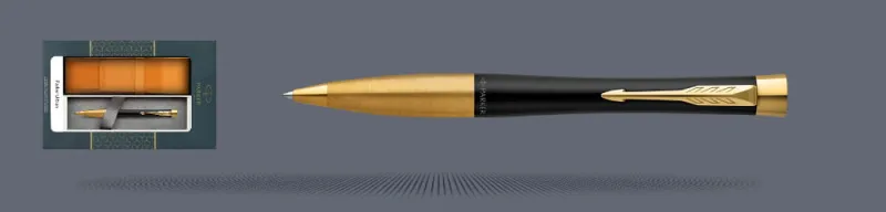 Zestaw Długopis Parker Urban Twist Muted Black GT + Etui Kolor - 2143640