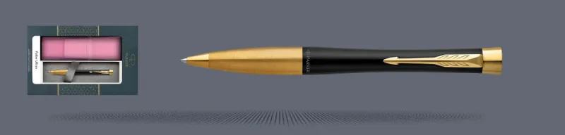 Zestaw Długopis Parker Urban Twist Muted Black GT + Etui Kolor - 2143640