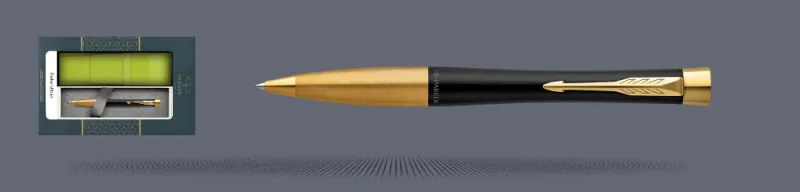 Zestaw Długopis Parker Urban Twist Muted Black GT + Etui Kolor - 2143640
