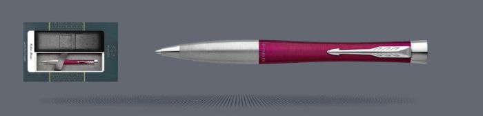 Zestaw Długopis Parker Urban Twist Vibrant Magenta CT + Etui Kolor - 2143642
