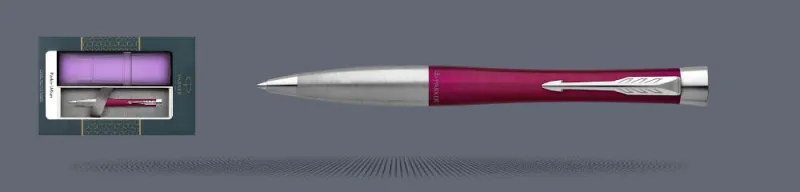 Zestaw Długopis Parker Urban Twist Vibrant Magenta CT + Etui Kolor - 2143642