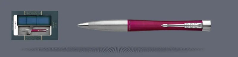 Zestaw Długopis Parker Urban Twist Vibrant Magenta CT + Etui Kolor - 2143642