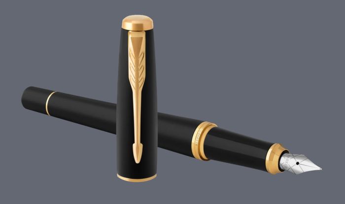 Pióro wieczne Parker Urban Core Muted Black GT | Stalówka M - 1931601