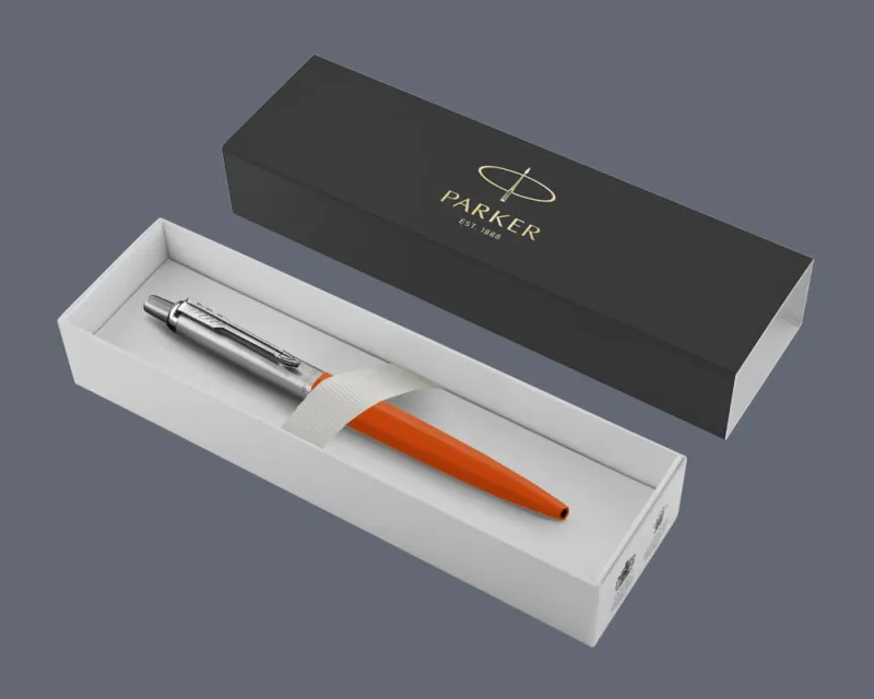 Długopis Parker Jotter Originals Pomarańczowy CT - 2076054 + BOX Standard