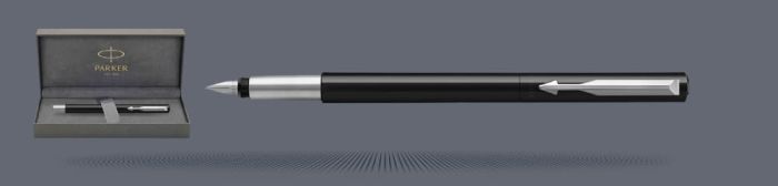 Zestaw Pióro wieczne Parker Vector Standard Głęboka Czerń 2017 + Premium Box | Stalówka M - 2025380