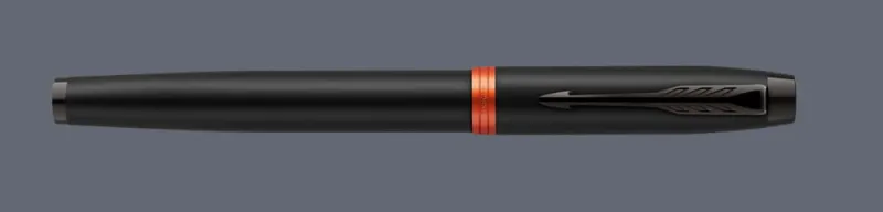 Pióro wieczne Parker IM Professionals Vibrant Ring Flame Orange | Stalówka F - 2172943