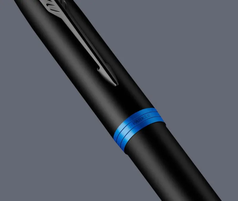 Pióro wieczne Parker IM Professionals Vibrant Ring Marine Blue | Stalówka F - 2172858