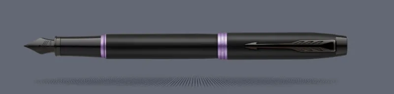 Zestaw Pióro wieczne Parker IM Professionals Vibrant Ring Amethyst Purple + Premium Box