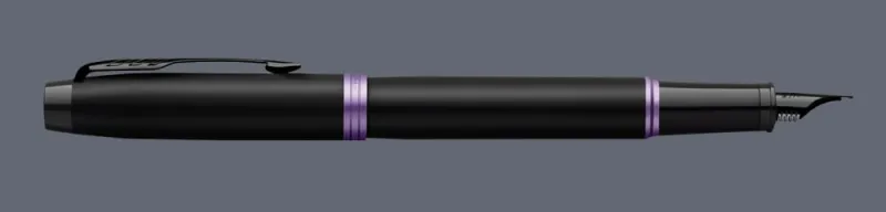 Zestaw Pióro wieczne Parker IM Professionals Vibrant Ring Amethyst Purple + Premium Box