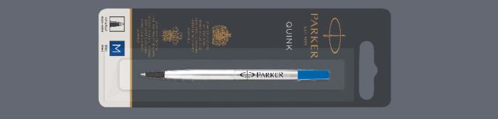 Wkład do pióra kulkowego Parker Niebieski | Końcówka M - S0168730