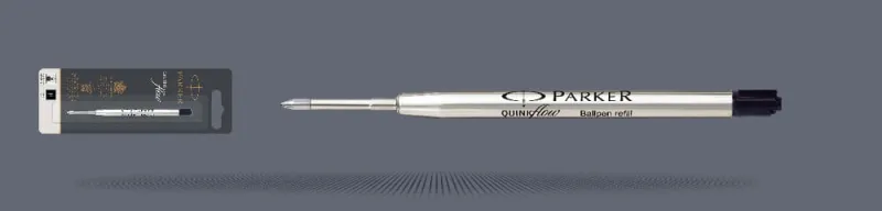 Wkład do długopisu Parker QUINKflow Czarny | Końcówka F - 1950367