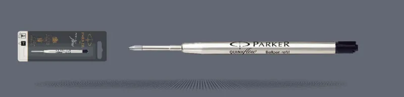 Wkład do długopisu Parker QUINKflow Czarny | Końcówka M - 1950369