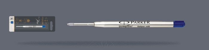 Wkład do długopisu Parker QUINKflow Niebieski | Końcówka M - 1950371