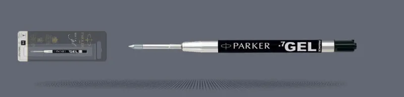 Wkład żelowy do długopisu Parker Czarny | Końcówka M - 1950344