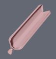 Etui Parker pastelowe różowe zamykane na suwak - 2186242