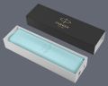 Etui Parker pastelowe niebieskie zamykane na suwak - 2186243