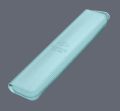 Etui Parker pastelowe niebieskie zamykane na suwak - 2186243
