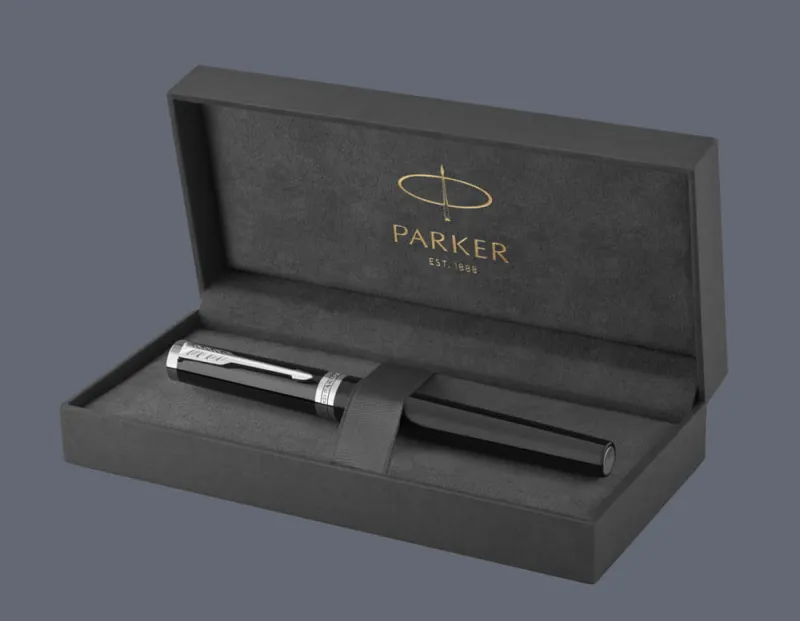 Pióro wieczne Parker Ingenuity Czarny CT | Stalówka F - 2181994 + BOX Premium