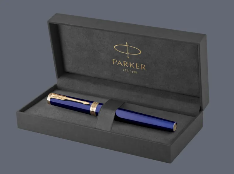 Pióro wieczne Parker Ingenuity Niebieski GT | Stalówka F - 2182009 + BOX Premium