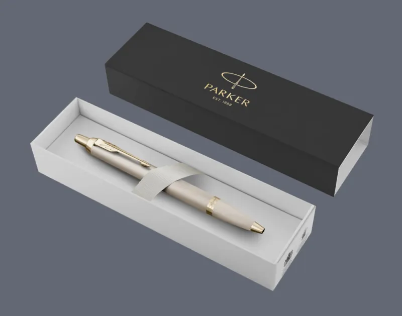 Długopis Parker IM Professionals Monochrome Champagne - 2172956 + BOX Standard