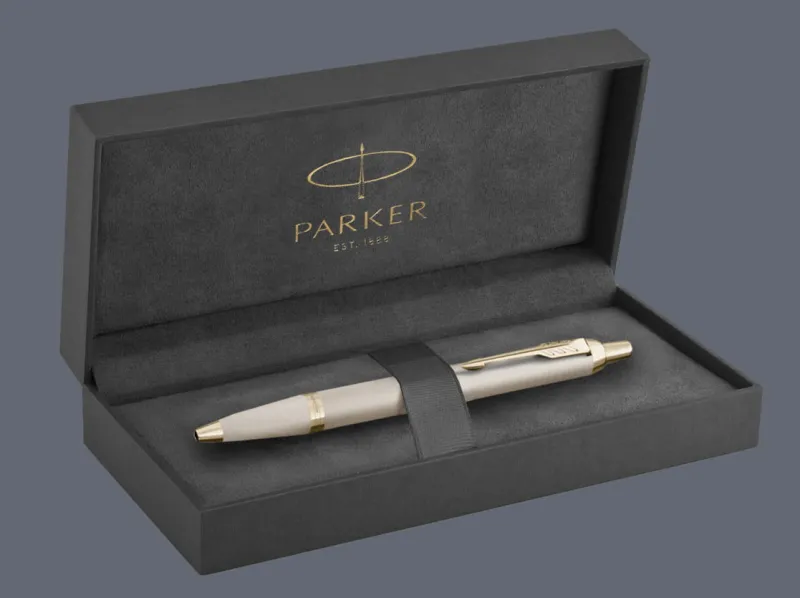 Zestaw Długopis Parker IM Professionals Monochrome Champagne + Premium Box - 2172956