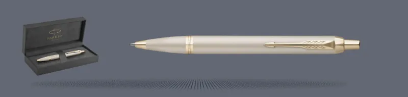 Zestaw Długopis Parker IM Professionals Monochrome Champagne + Premium Box - 2172956