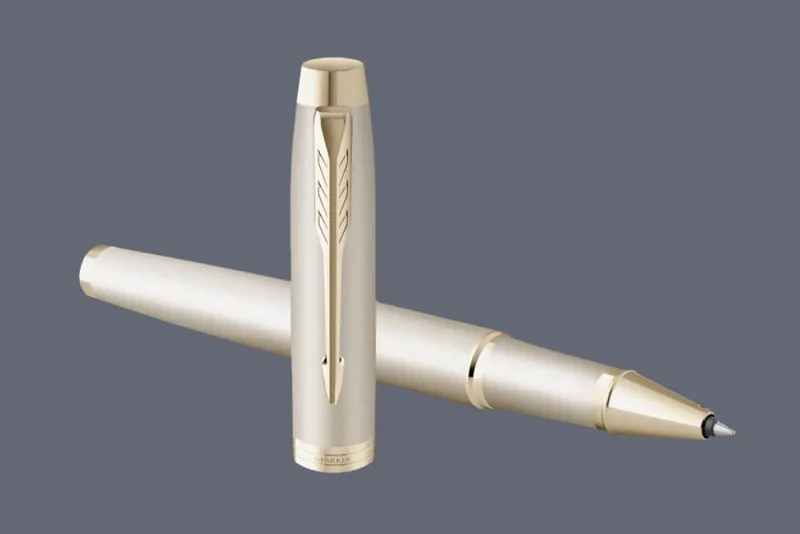 Zestaw Pióro kulkowe Parker IM Professionals Monochrome Champagne - 2172955