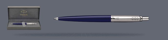 Zestaw Długopis Parker Jotter Originals Navy Blue CT + Box Premium - 2123427