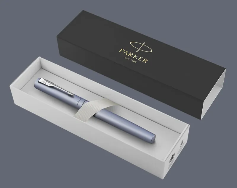 Pióro wieczne Parker Vector XL Silver Blue | Stalówka M - 2159745 + BOX Standard