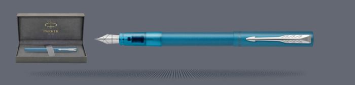 Zestaw Pióro wieczne Parker Vector XL Teal + Premium Box | Stalówka M - 2159746