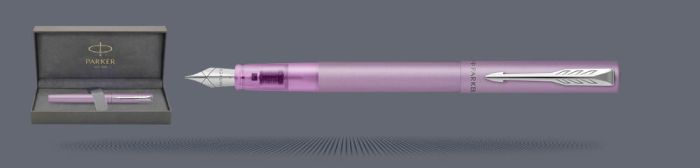 Zestaw Pióro wieczne Parker Vector XL Lilac + Premium Box | Stalówka M - 2159748